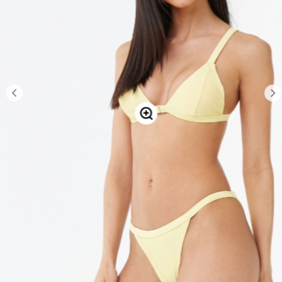 FOREVER21 WHITE Bikini Top - Picture 4 of 4